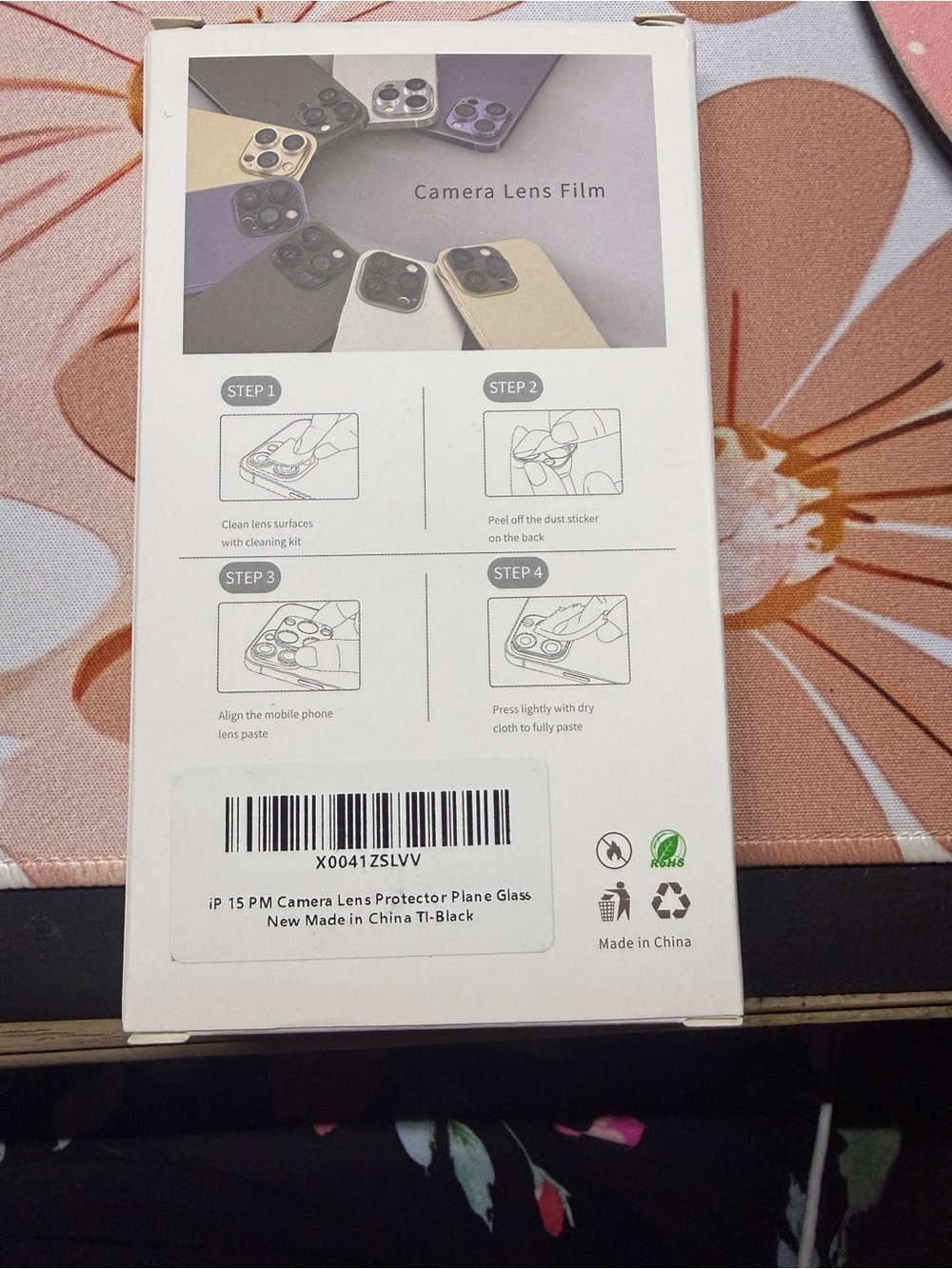Pink Camera Lens Protector Rings for iPhone 16 Pro - Picture 4 of 9